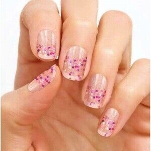 Color Street Nail Polish Strips Free Shipping “Cannes-Fetti” Easy Peel & Apply